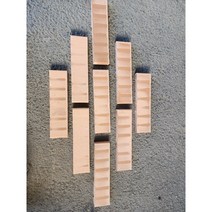 [48장][시멘트포함]황토 파벽돌 세트[190mm][순수100%황토][붙이는 벽돌] 보수 긴급 가정 인테리어 욕실 타일 벽지 리모델링 황토벽돌 벽돌, [매끈한면]아이보리