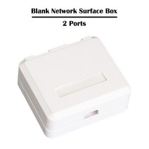 네트워크 부품 10 개몫 2 포트 utp stp cat 3 cat 5e cat 6 잭