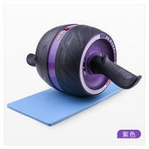 Neirny 허리 뱃살빼는 스마트 AB휠/슬라이더 파워휠 복근 근력운동기구 몸만들기 홈트레이닝 뱃살빼는운동기구, 퍼플