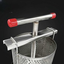 채밀기 꿀 수동 압착기 스테인레스 양봉 귀농 필터, 허니 프레스 + 배수판 + 필터 2