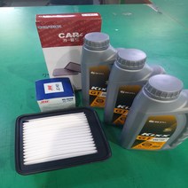 뉴쏘렌토R 2.0.2.2디젤 (2012.06~2014.08) 오일교환 3종셋트 (에어필터+오일필터+엔진오일 7리터)