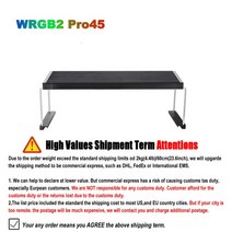 Chihiros-WRGB2 프로 수족관 LED 조명 강력한 업그레이드 버전 램프 흰색 녹색 파란색 빨간색 조절식, 03 Black WRGB2 Pro 45
