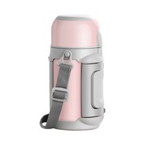 단열 컵 아기 외출 분유 레이디 대용량 첫번째000ml 스테인레스 스틸 주전자 휴대용 항온 덩굴, [04] 라일락퍼플 첫번째첫번째00ml랜덤라지스티커3D