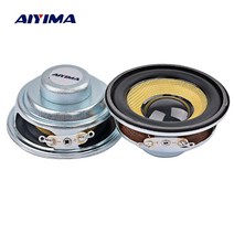 Aiyima 2 pc 미니 오디오 휴대용 스피커 52mm 4 8 옴 5 w 방수 glassfiber 전체 범위 블루투스 스피커 diy 홈 사운드 극장, 8옴 스피커, 8옴 스피커