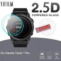 가전제품 액세서리 Garmin Tactix 7 Pro 2.5D HD Clear SmartWatch 스크린 유리 보호 필름 방수 유리 보호, 01 Garmin Tactix 7 Pro
