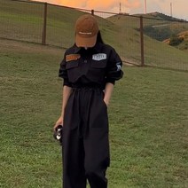 밀리터리 점프 수트 슈트 정비복 원피스 오프로드