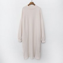 [아이우먼] 내추럴니트롱원피스 GRB211M211 빅사이즈 사이즈에서 자유로운 그녀~