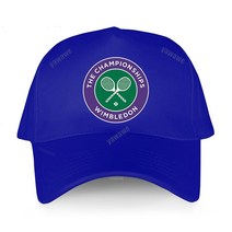 윔블던 테니스 모자 새로운 도착 통기성 야구 남자 친구 선물 챔피언십 패션 많은 색상 sunhat, blue