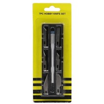 우드카빙키트 금속 메스 칼 도구 키트 1 세트 나무 종이 커터 공예 펜 조각 절단 용품 DIY 유틸리티 나이, 01 라이트 그레이