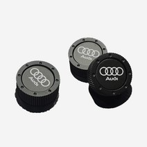 DXSOAUTO 블랙 엠블럼 번호판 볼트 아우디 3개1세트, 3개