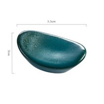 수저받침대 100 개 베개 모양 레트로 세라믹 젓가락 휴식 랙 숟가락 홀더 DIY 홈 테이블 펜, 6