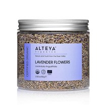 Alteya Organics Lavender Buds USDA 인증 유기농 허브 티 80g/2.82 Fl Oz/80g Lavandula Angustifolia USA 미국