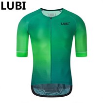Lubi 5 색 사이클링 저지 반팔 남성 여름 산악 자전거 의류 레이싱 mtb