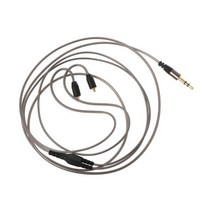 헤드폰 마이크 케이블 코드 3.5mm 인터페이스 UM Pro10/UM Pro20/UM Pro30/UM Pro50 게임 헤드셋 용 명확한 사운드, 회색
