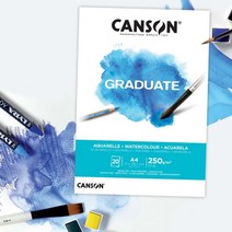 동아측기 [캔손] Graduate 수채화 패드 250g, A4