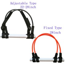 2pcs 고정 조정 유형 윈드 서핑 하네스 라인 sup 요트 sailboarding, 주황색 고정 유형