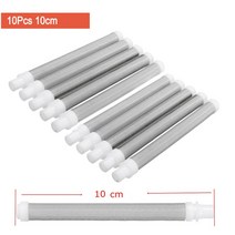 휀스 메쉬 가격 울타리 개 고양이 철망 그물망 교체 에어리스 스프레이 건 필터 에어리스 페인트 분무기 부품 페인트 분무기 기계 액세서리, 10개 10cm