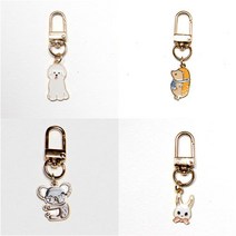 달집상점 토끼 고슴도치 코알라 강아지 동물 열쇠고리 키링