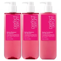 미쟝센 퍼펙트 세럼 샴푸 스타일링 680ml 2개 + 컨디셔너 1개