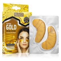 뷰티 포뮬라s 골드 하이드로젤 아이 마스크 위드 콜라겐, 6 pc