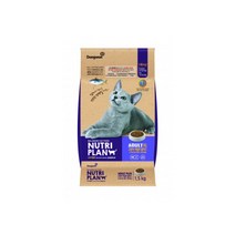 [지니얼펫] 동원 뉴트리플랜 고양이사료 어덜트 플러스 1.5kg, 상세 설명 참조