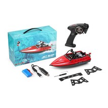 제트보트WLtoys WL917 RC 보트 원격 제어 보트 2.4GHz RC 제트 보트 16 kmh RC 보트 장난감 선물 성인 소, 01 Red
