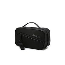 23SS [BRITISH CLASSIC]블랙 바론 2 ZIP 파우치 HUGF3E313BK, XXX, 블랙