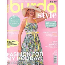 Burda Style Uk 2022년7월호 (부르다 스타일 블라우스 원피스 패턴) - 당일발송