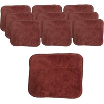 하트민 초극세사 주방 행주 분홍 46g, 46 초극세사행주, 브라운 10장