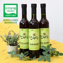 자소엽 효소 500ml x 3병 이의영 산야초 유기농