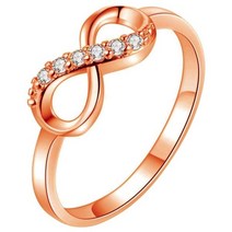 여자명품반지 링 디자인 합금 크리스탈 트위스트 무한대 결혼 반지 골드 실버 컬러 성명 보석 선물 도매