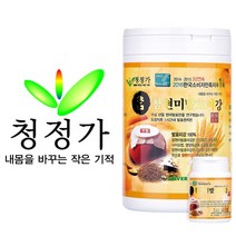 청정가 영농조합법인 현미김치 참현미발효미강 세트 4달분량 과립+과립, 2개입