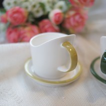 도자기 종이컵 홀더 컵홀더제작 그린라인 에디션2, 올리브그린