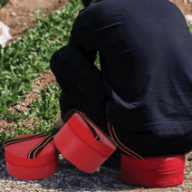 밭 농사 원형 작업 의자 방석 야외 텃밭 밭일 이동식 농업용 갯벌 해루질 고추 따는 쿠션, 구매하기, 중형