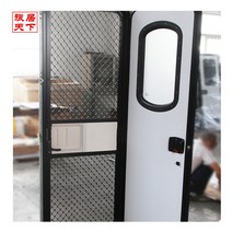 방충망 문짝 오프로드 차량 문짝에 리모델링 사재기 캠핑카 부품 00208193, 1600x620mm검정 프레임 흰색 문 오른쪽
