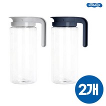 코멕스 트라이탄 원형 물병 1.7L 2개세트 (2종/택1), 02.트라이탄 원형물병 1.7L 차콜 2개