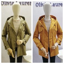 올리비아로렌 NC15 후드 스트링 야상 voiclws2271