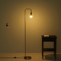 미니멀 골드스틸 스탠드조명 무드조명 은은한조명, 실버