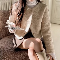 코코블랑 / 마일 울 골드버튼 자켓