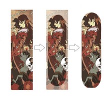 전동 전기 성인 킥보드 Skateboard Sandpaper Skate Board Deck Sticker Scooter Electric Longboard Abrasive Digi, 07 M15
