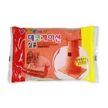 피노키오 데코레이션 찰흙 주황색 지점토, 50개입