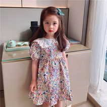 블룸썸머플라워 여아 피크닉 바캉스 원피스 5세 6세 7세