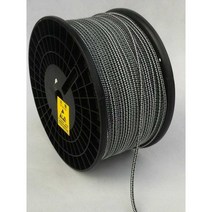 탄소 전기로프 제전로프 정전기줄 카본실 안전 끈30M, 직경 5MM