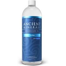 마그네슘 유기농 마린 눈떨림마그네슘 MSM 고대 미네랄 오일 스프레이 울트라 OptiMSM의 이점이 된 Zechstein 염화마그네슘 4온즈, 33.8 Fl Oz(1팩)