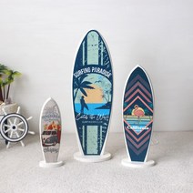 그래픽 서핑보드 모형(3style 3size), LONG