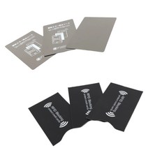해킹 중복인식 방지 RFID 포켓 카드 전자파 차단
