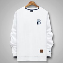 블루포스 남여공용 엘톤맨투맨(JJMTU5)티셔츠 일러스트 나염 커플티 긴팔티셔츠 단체복 맨투맨