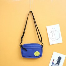 아동 초등학생 주니어 가벼운 스마일 크로스백
