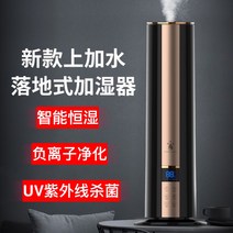 자연기화식가습기 독일 공기 가습기 홈 음소거 침실 임산부 아기 실내 스프레이 아로마 테라피 바닥 대용량 정화, [01] 8L 대용량 화이트 터치 모델