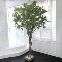 수피아 자작나무 인조목 조화나무 실내조경 인테리어소품, 16.라인자작, 2200mm, 사방형
